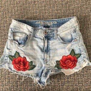Hi-Rise Shortie shorts